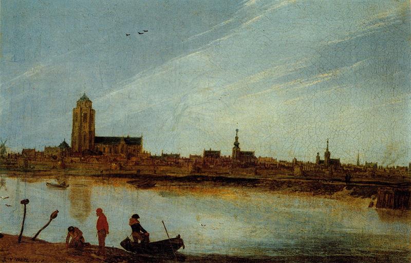 Esaias Van de Velde Ansicht von Zierikzee France oil painting art
